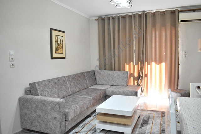 Two bedroom apartment for rent in Karl Gega Street in Tirana, Albania.
It is positioned on the four
